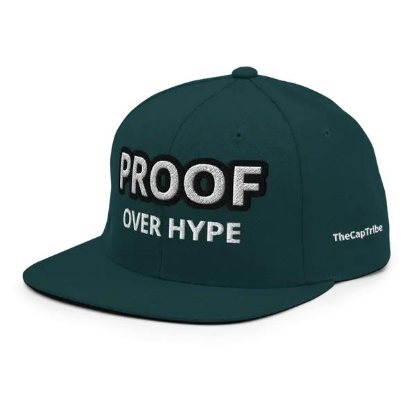 Proof Over Hype cap urban streetwear lifestyle