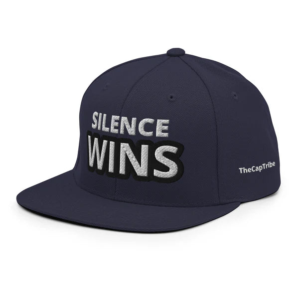 Lifestyle shot: urban model group wearing TheCapTribe™ Silence Wins snapback hat.