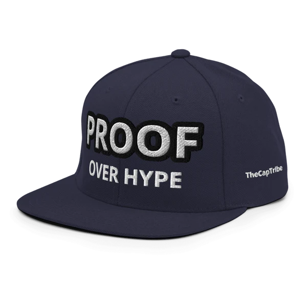 Proof Over Hype cap urban streetwear lifestyle