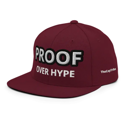 Proof Over Hype cap urban streetwear lifestyle