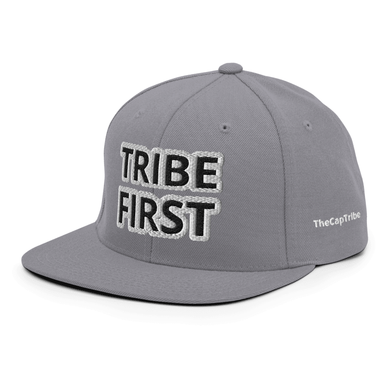 Tribe First Snapback Hat –Flat Brim, Urban Culture Cap | TheCapTribe™