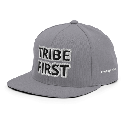Tribe First Snapback Hat –Flat Brim, Urban Culture Cap | TheCapTribe™ - TheCapTribe
