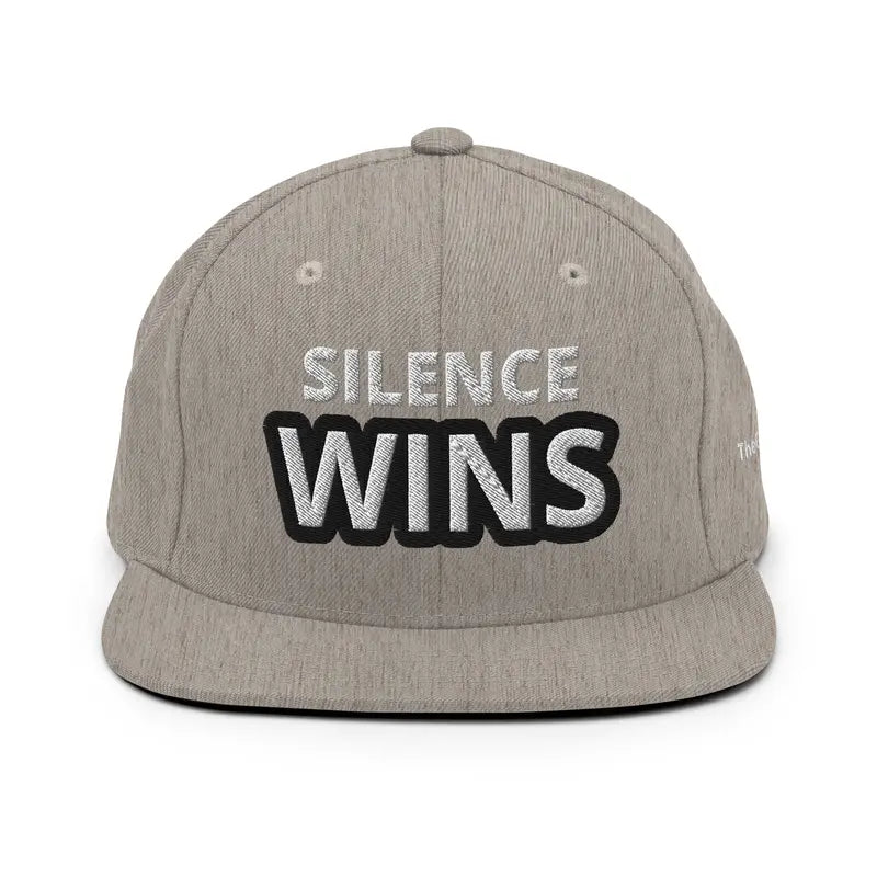 Lifestyle shot: urban model group wearing TheCapTribe™ Silence Wins snapback hat.