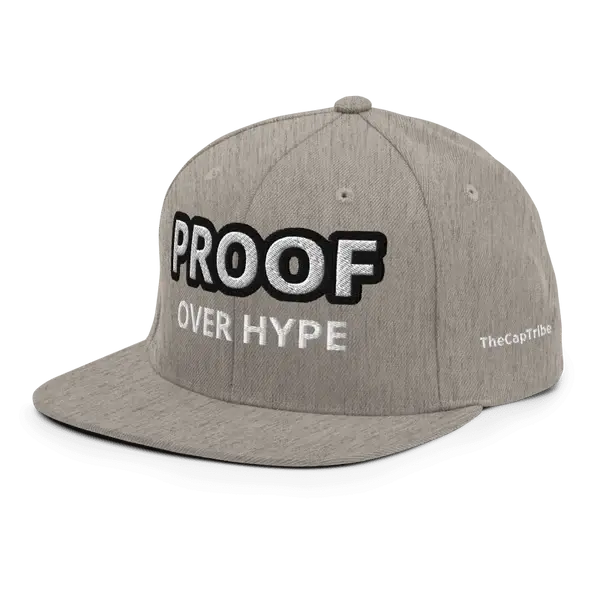 Proof Over Hype cap urban streetwear lifestyle