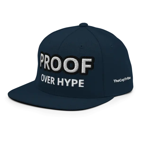 Proof Over Hype cap urban streetwear lifestyle