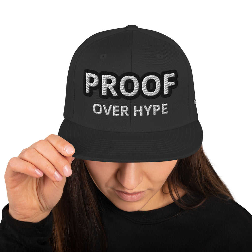 Proof Over Hype cap urban streetwear lifestyle