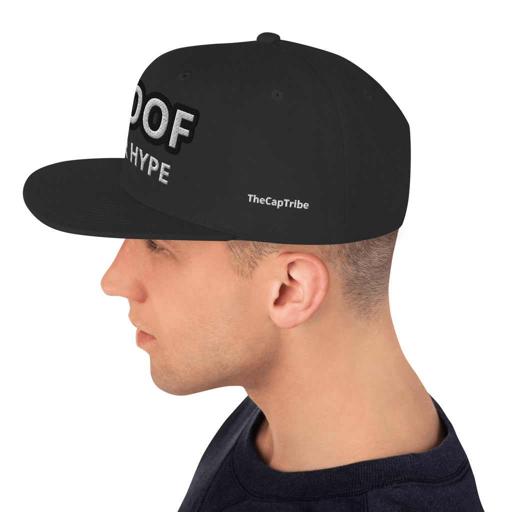 TheCapTribe logo snapback side profile