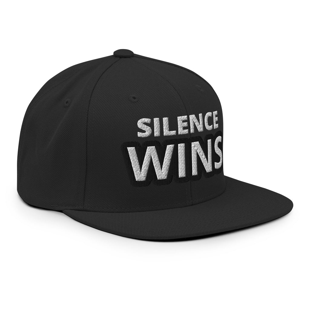 Lifestyle shot: urban model group wearing TheCapTribe™ Silence Wins snapback hat.