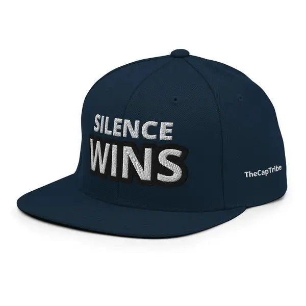 Lifestyle shot: urban model group wearing TheCapTribe™ Silence Wins snapback hat.